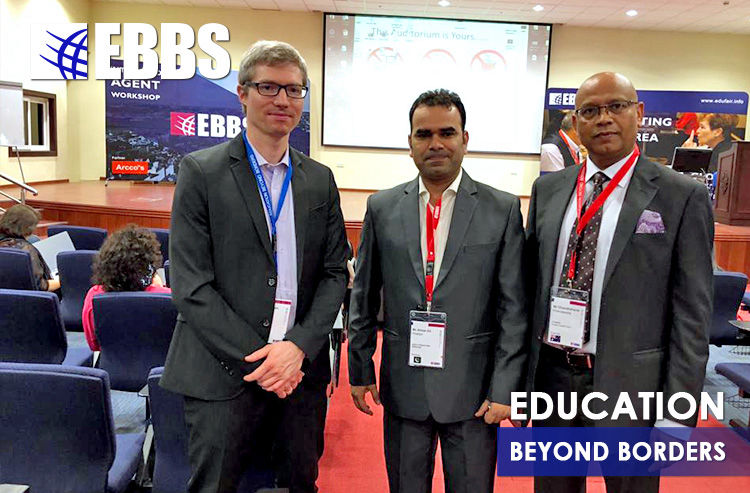 Educators and agents at the EBBS workshop